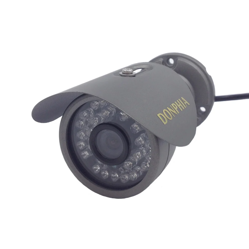 DONPHIA CCTV камера ИК наружная аналоговая 1000tvl Водонепроницаемая цилиндрическая