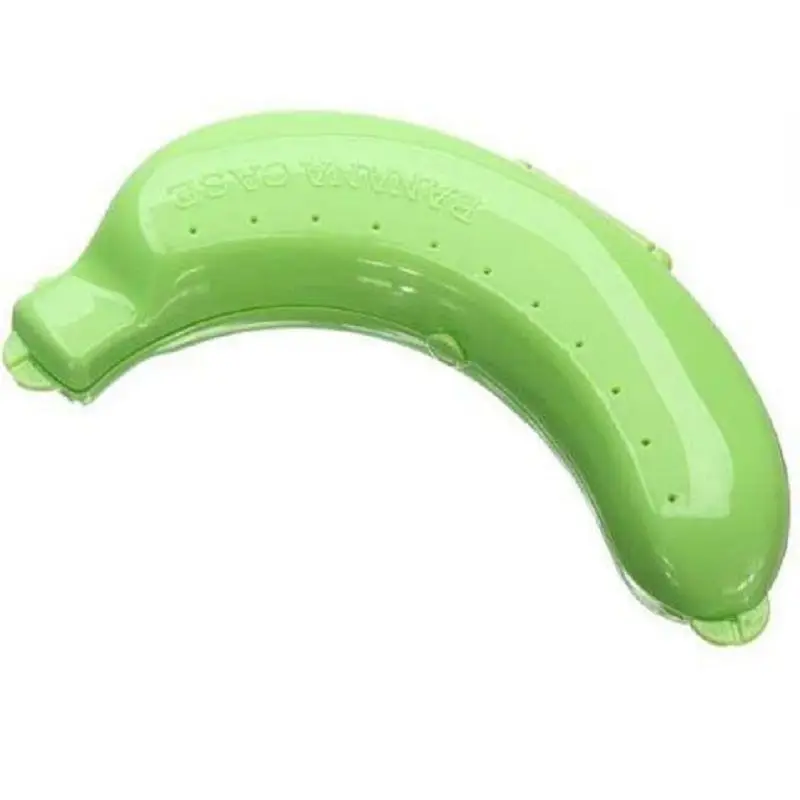 Банановая портативная пластиковая коробка защитный контейнер для еды