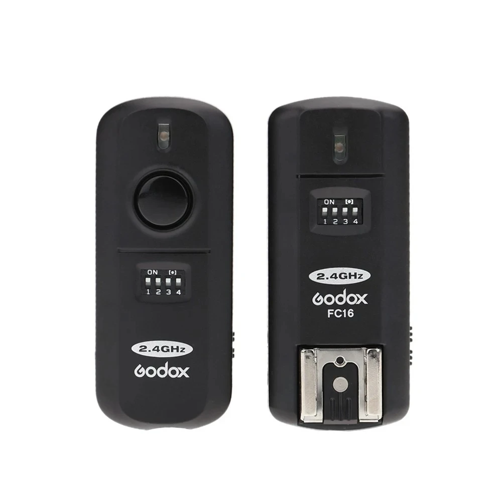 Godox FC-16 2 4 ГГц 16 Каналы Беспроводной дистанционный студийный строб-триггер и