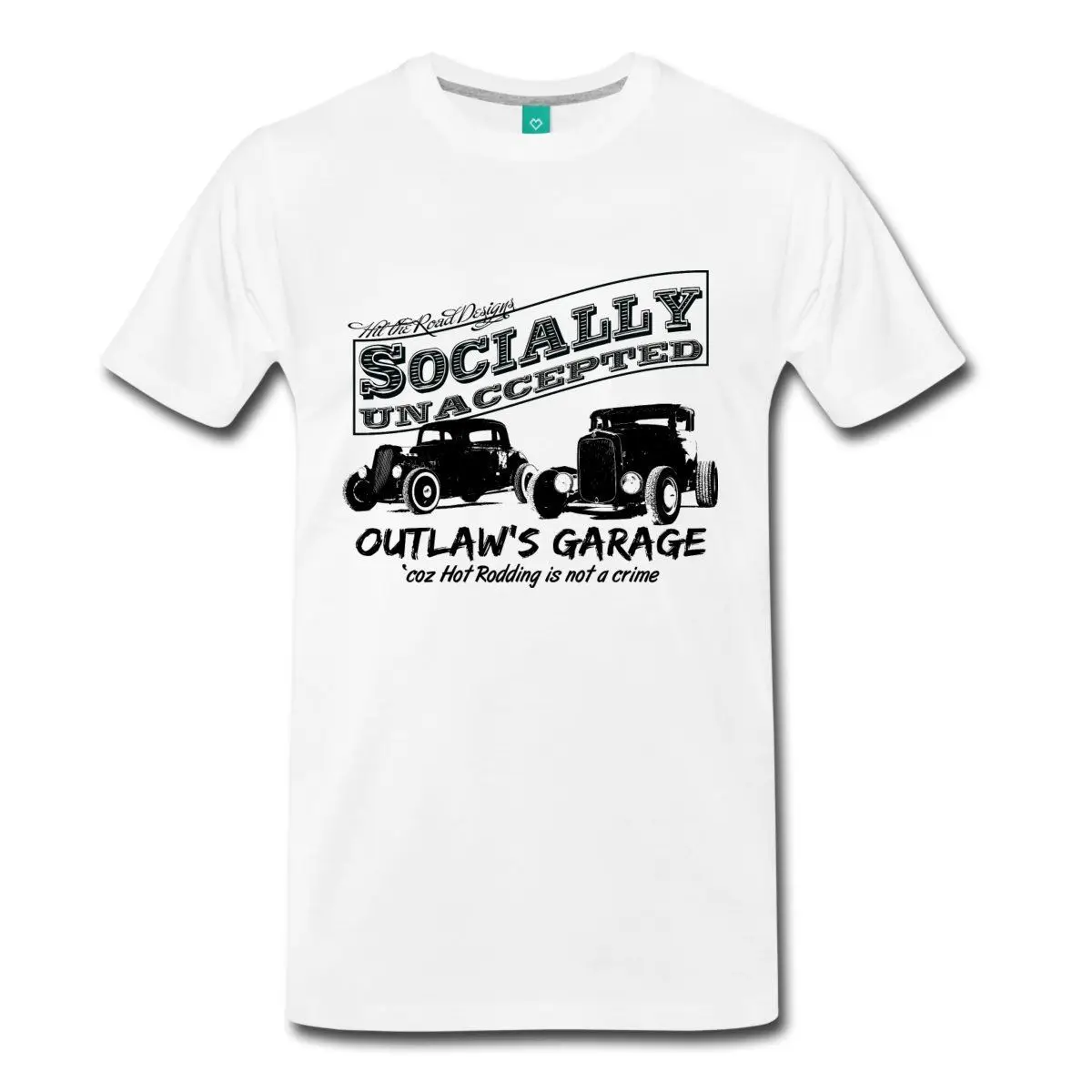 Внешний гараж. Неприемлимые Горячие стержни. Две популярные мужские футболки