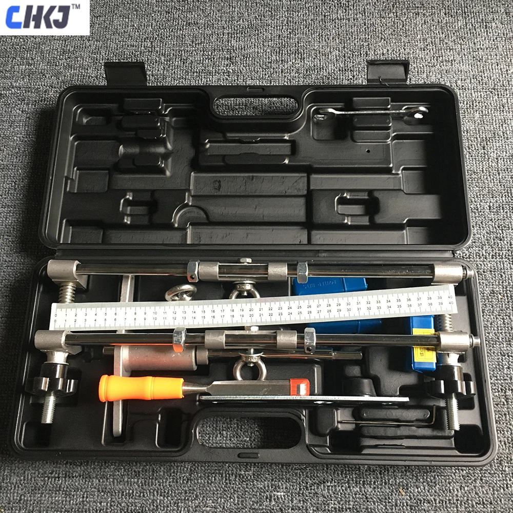 CHKJ набор замков для безопасности дверей, 3 фрезы, дверной замок, приспособление, джиг, набор замков с гаечным ключом, инструмент для улучшения дома