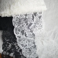 2019 hot sale lace accessories no smooth fiber lace dress lace garment materials h063