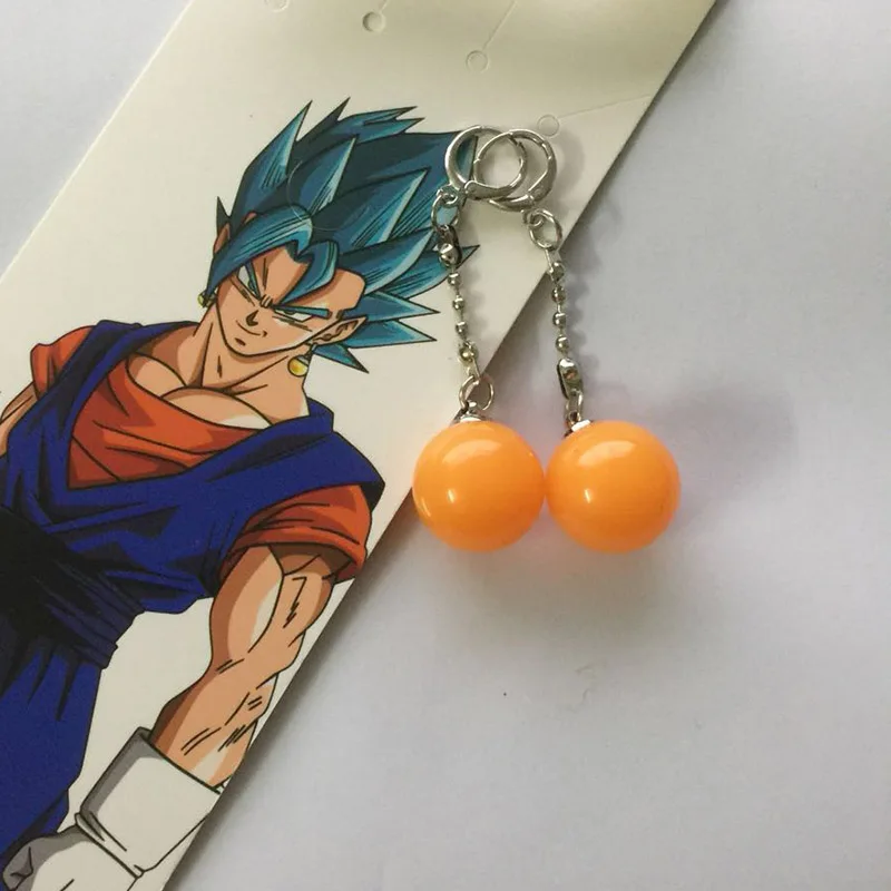 Японское аниме «драгонболл» супер Dragon Ball-Z Vegetto Potara серьги из полимеров Косплэй реквизит модные ювелирные аксессуары - Окраска металла: B