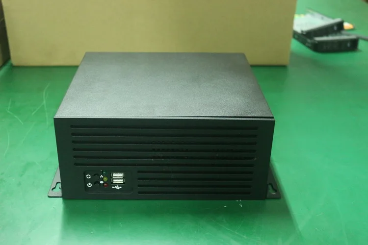 Настенный маленький компьютерный чехол с ЧПУ для настольного ПК mini ITX|small computer