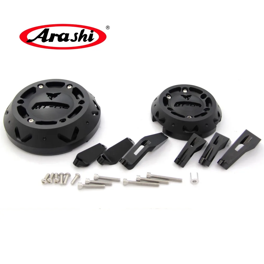 

Arashi 1 пара для YAMAHA FJ-09 2015 2016 CNC Крышка для аварийной колодки двигателя мотоцикла падающая защита слайдеры Guard FJ09 MT09 FZ-09
