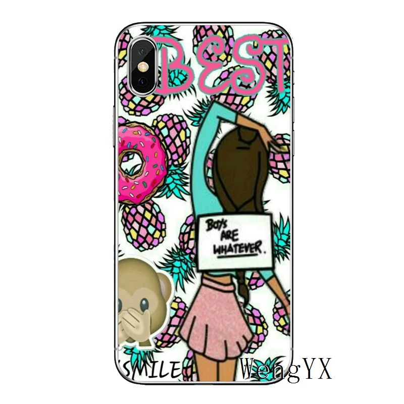 Модный bff best friends forever для Apple iPhone 8 7 plus 6s 6 plus X XR XS Max SE 5S 5c 5 4S 4 TPU мягкий чехол для телефона