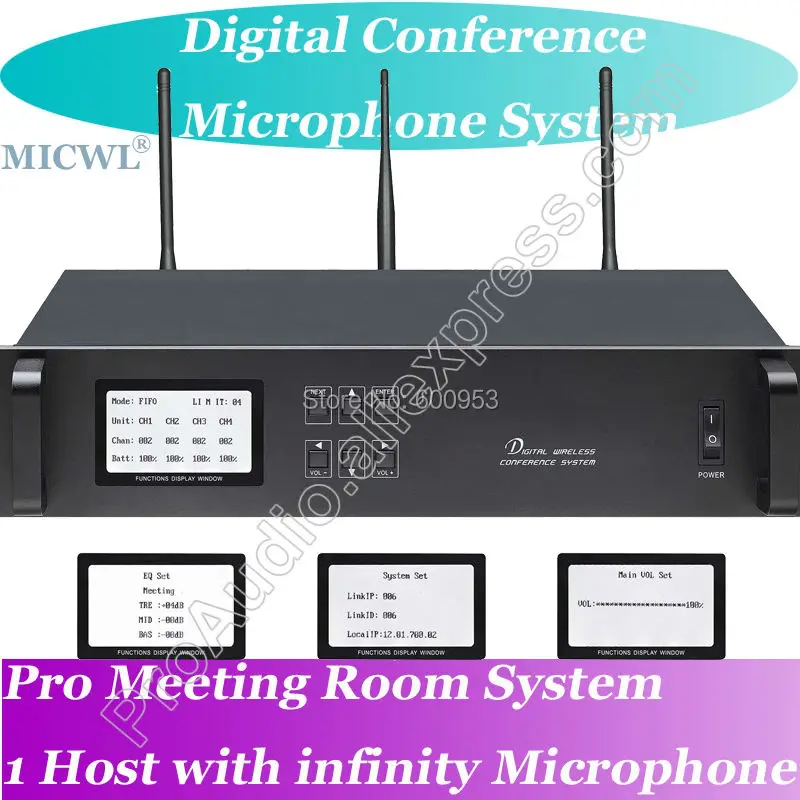 Высококачественный цифровой беспроводной микрофон MICWL A10M 03 система для