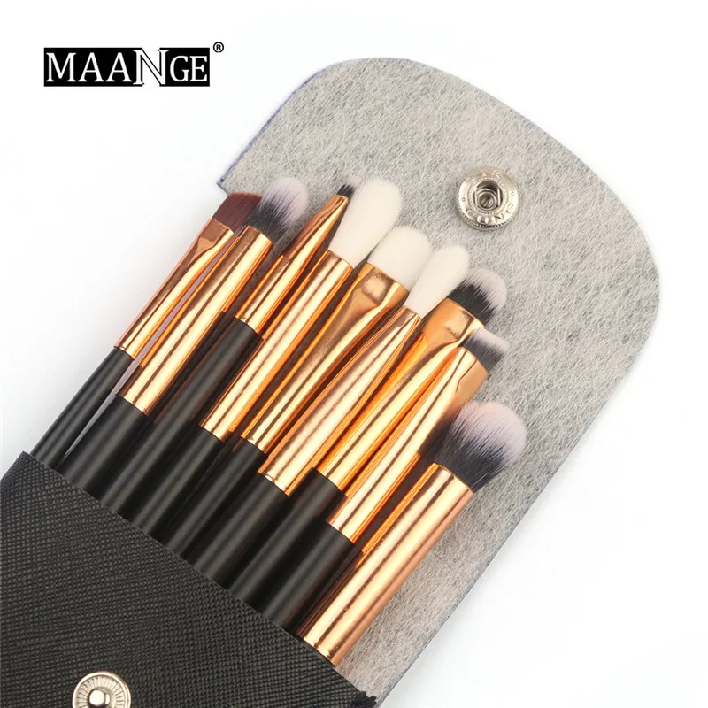 MAANGE Профессиональный пустой портативный набор кистей для макияжа в сумочке
