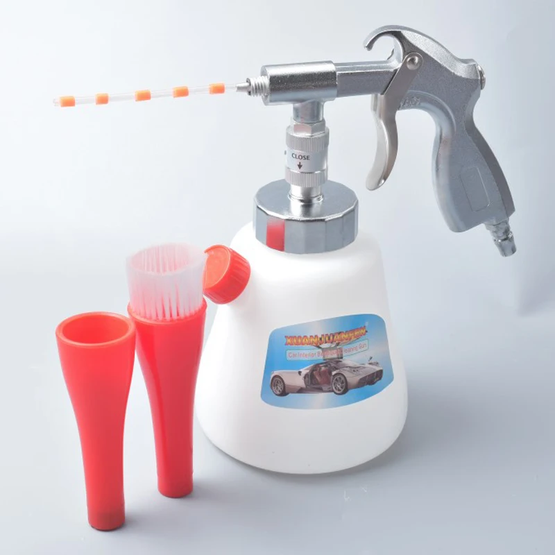 Z-010 Z-020 Черный Пистолет для глубокой чистки интерьера Tornador для ухода за кабиной автомобилей с воздушным приводом Стальное оборудование Tornado on.