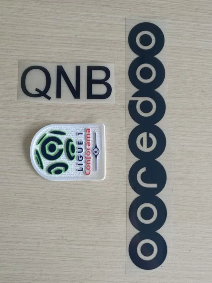 Новинка 2017 2018 Футбольная нашивка Лиги Европы 1 для дома белые уличные синие