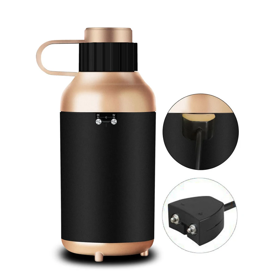 Portable Car Charger Essential Oil Diffuser For Aromatherapy Mist Maker Air Humidifier Cool Aroma Home Office | Бытовая техника