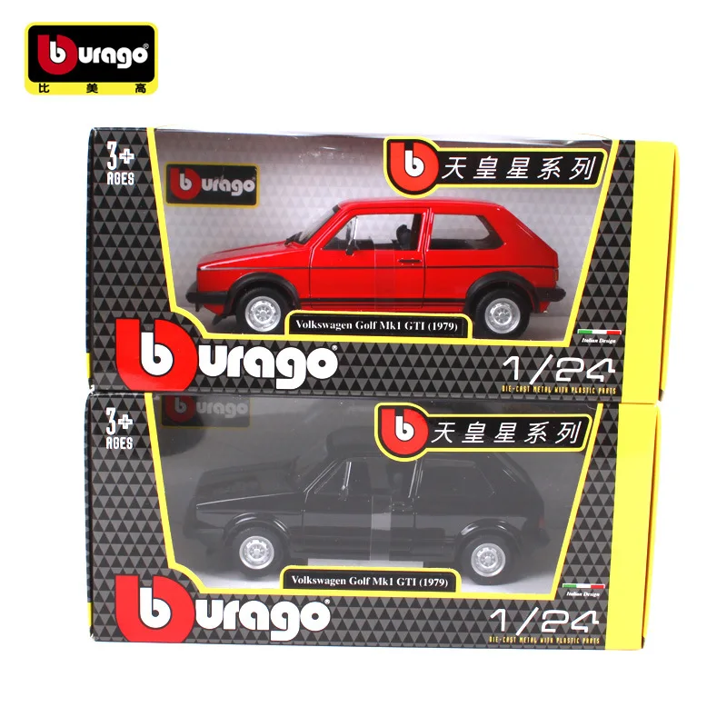 Bburago 1:24 1979 Golf GTI имитация сплава Модель автомобиля ремесла украшение Коллекция игрушек инструменты подарок