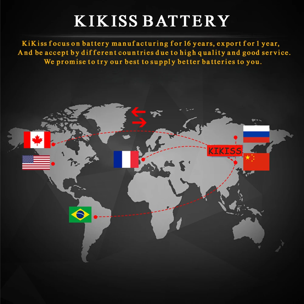 KiKiss металлическая запасная батарея для мобильного телефона 3050 мАч для Ulefone металлический смартфон литий-полимерные аккумуляторы