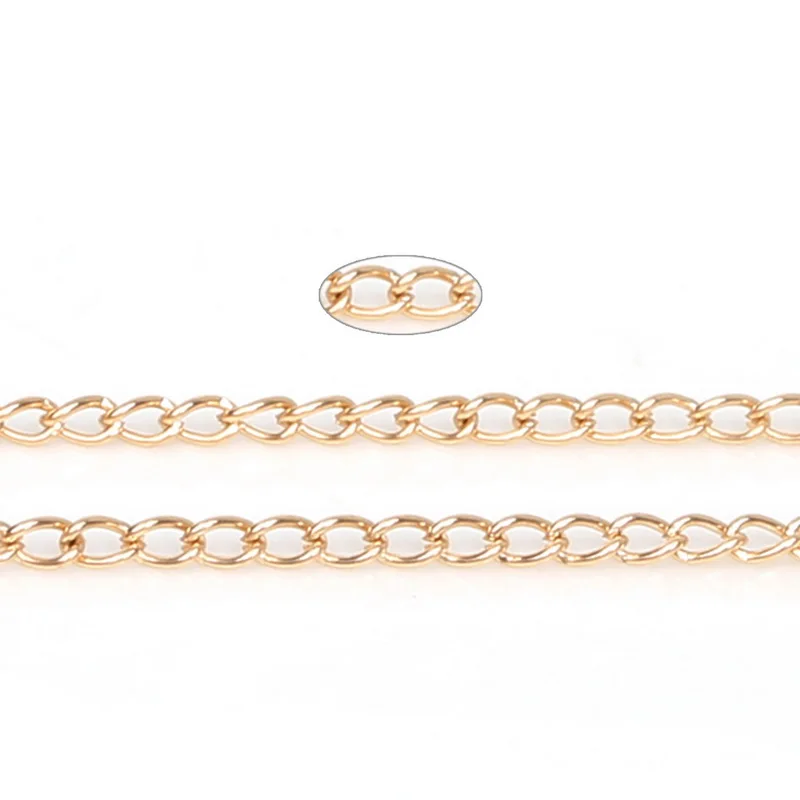 Горячая продажа 5 м/лот родий/серебро/золото/металл/Античная бронзовая позолота