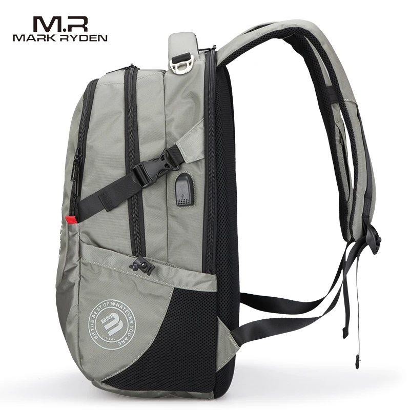 Мужской рюкзак Mark Ryden модный многофункциональный для ноутбука 15 дюймов с USB
