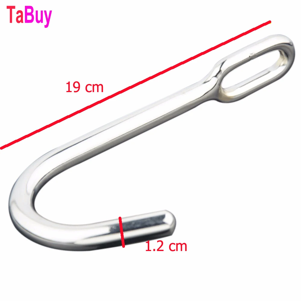 Tabuy секс игрушки для взрослых из нержавеющей стали плоский Анальный крюк с
