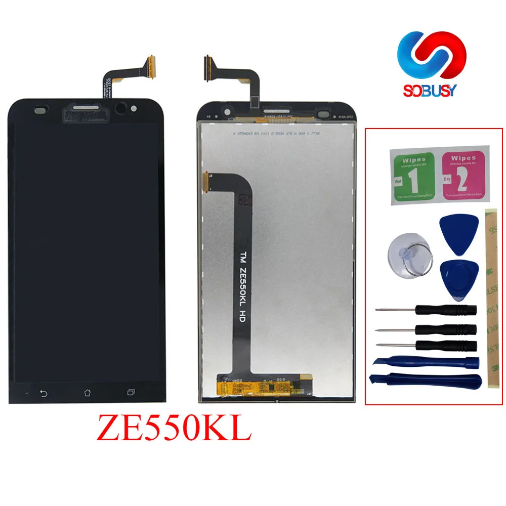 LCDs для телефона ASUS ZenFone 2 Laser ZE550KL Z00LD ЖК дисплей сенсорный экран дигитайзер