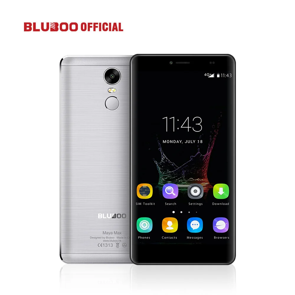 BLUBOO Майя Max 6 0 &quotmtk6750 восемь ядер смартфон 3 ГБ оперативная память 32 Встроенная 8MP +