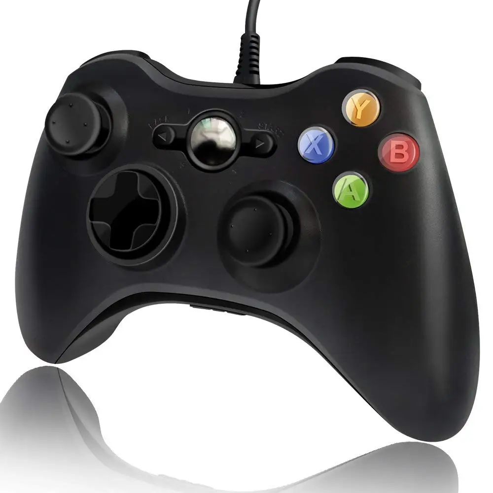 Проводной джойстик USB проводной геймпад игровой контроллер для Microsoft Xbox Slim 360 PC