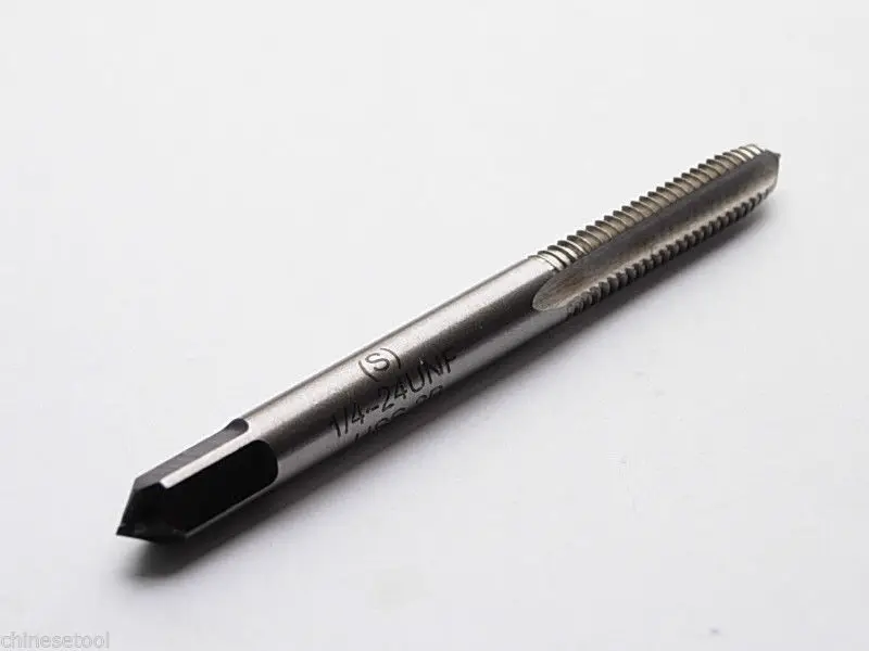 1pc HSS Right Hand Tap threading 1/4 " - 20UNC 24UNS 27UNS 28UNF 32UNEF 36UNS 40UNS | Инструменты