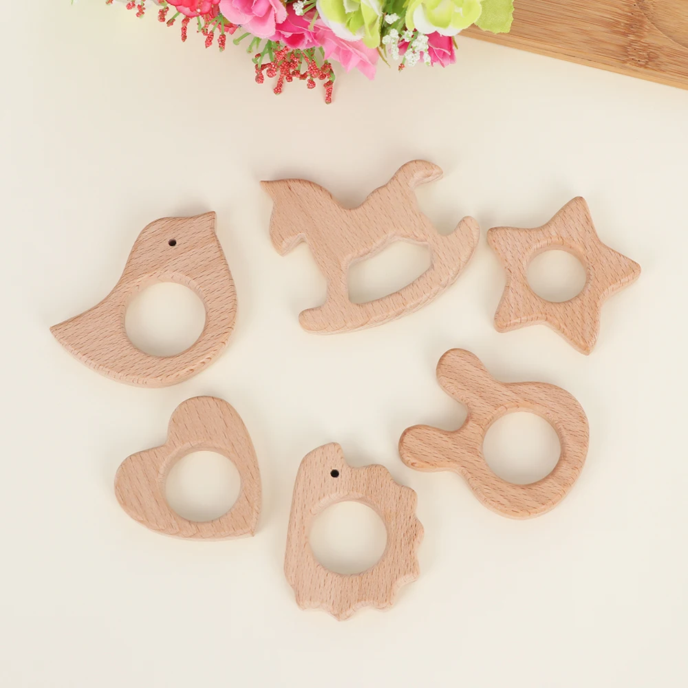 Горячий 1 шт. Прорезыватель для зубов DIY кулон ухода игрушки прорезывания милые