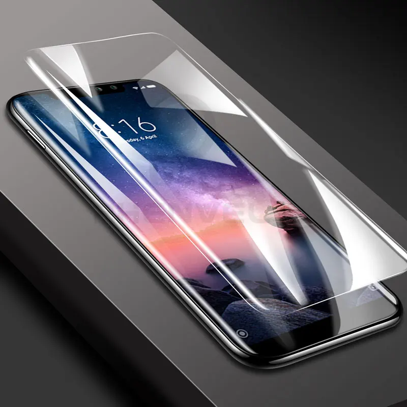 Гелевая 3D Защитная пленка для Xiaomi redmi Note 5 6 8 Pro 7, глянцевая Защитная пленка для экрана для redmi 5 Plus 0,1 мм, Гидрогелевая пленка