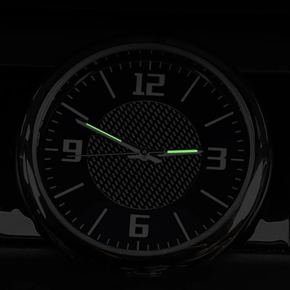 С зажимом датчик Авто часы Интерьер мини выход кварцевые Air Vent светящиеся