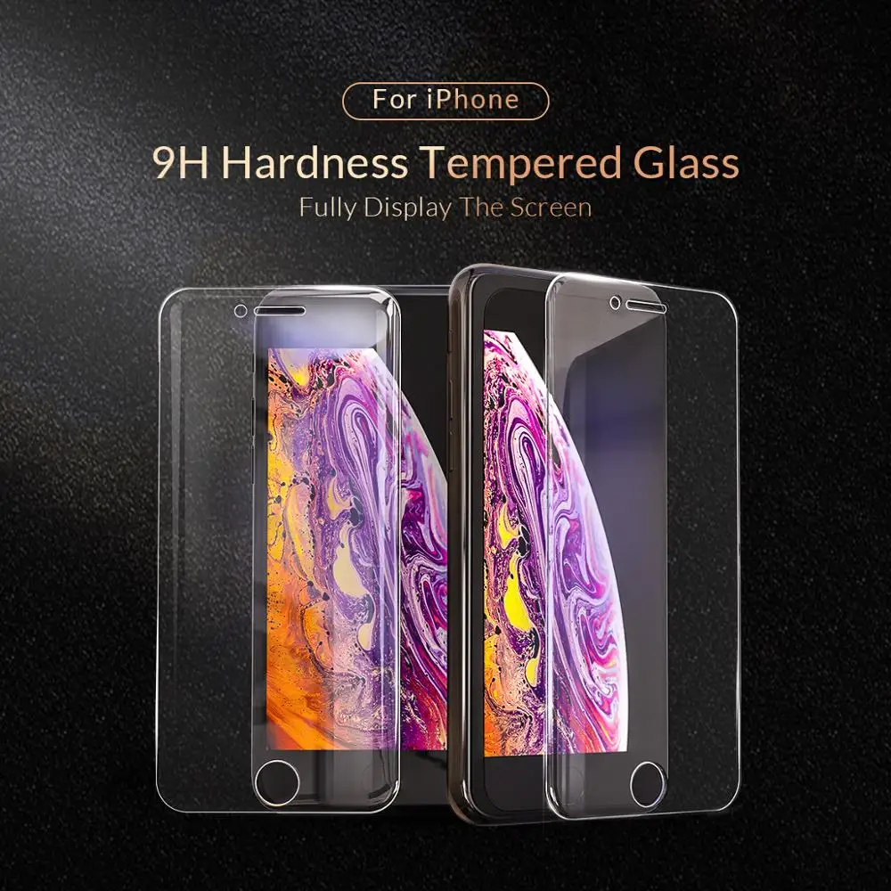 ORICO 2 шт 2.5D полное изогнутое Закаленное стекло протектор экрана для iphone XR защитная