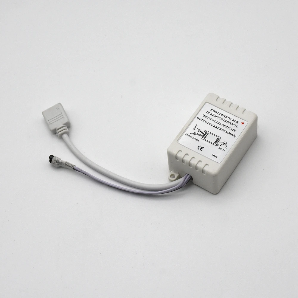 RGB контроллер светодиодной ленты DC12V 24key IR пульт дистанционного управления для SMD