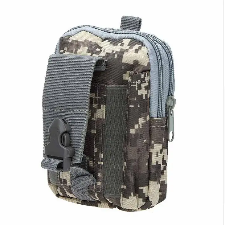 Digital Camouflage Военная камуфляжная сумка для мужчин, тактические сумки для телефона, камуфляжный Водонепроницаемый Рюкзак, Сумка Molle, спортивный поясной ремень, сумки для мобильного телефона, охотничьи сумки - Цвет: Digital Camouflage