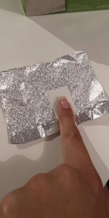 

100pcs/lot Aluminium Foil Remover Wraps With Acetone Cleansing Nail Care Easy Use For DIY UV Gel Nail Polish Remover Wraps-100PC
