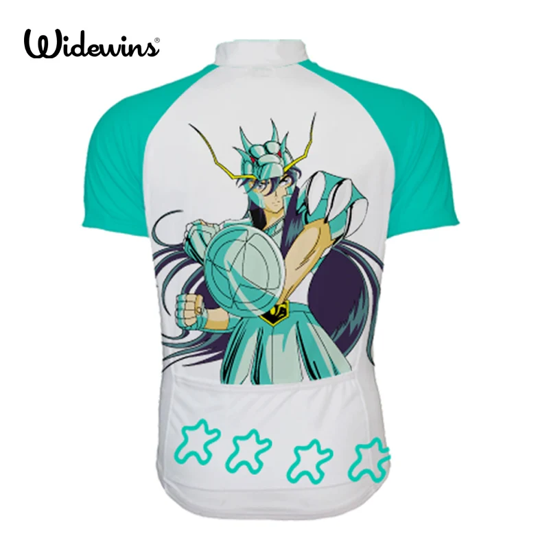 Widewins Saint Seiya Велоспорт Джерси Mtb велосипедная одежда короткая Maillot Roupa Ropa De Ciclismo Hombre