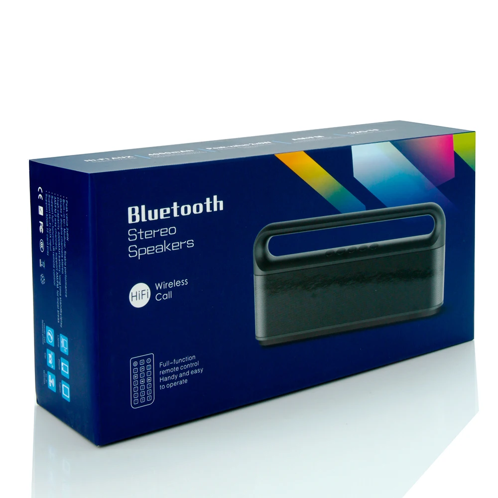Bluetooth динамик 4400 мАч Внешний аккумулятор портативный супер бас беспроводной