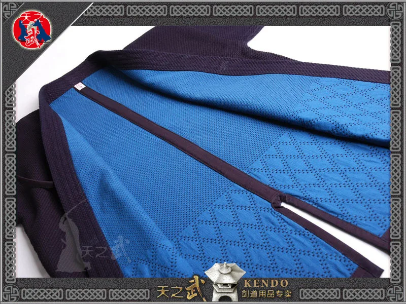 Высококачественная темно синяя двухслойная кэндо супер кендуги с хидритексом