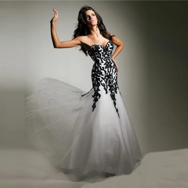 

Mermaid Formal Dress Tulle Abendkleider Elegant Long abiye gece elbisesi Sexy Formal Gown Backless Appliques Vestido De Festa