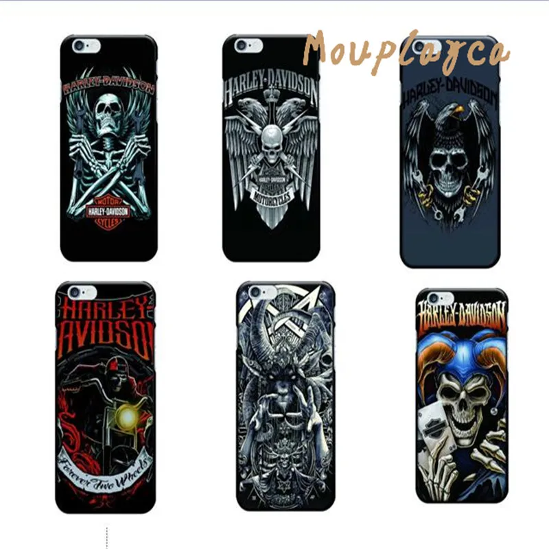 Mouplayca для iphone 5 5s SE 6 6s 7 plus телефон случаях Мягкие TPU силиконовая Прохладный Harley