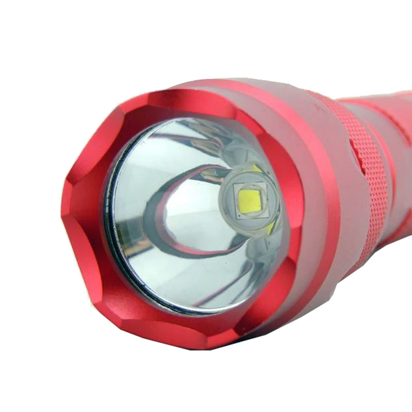 Красный корпус 502B XM L2 LED Портативный 1000 люмен 18650 фонарик torcia linterna тактический