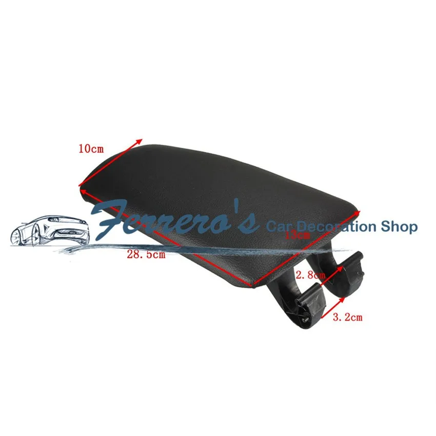 Кожаная крышка подлокотника центральной консоли для Audi A4 B6 B7 2002 2003 2004 2005 2006 2007