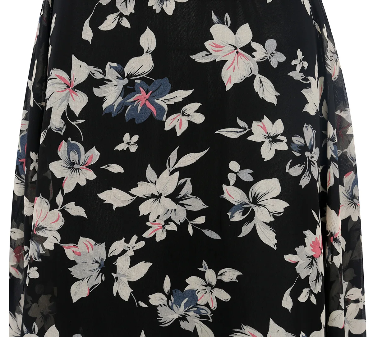 Oxiuly женское летнее элегантное шифоновое платье в горошек с поясом и цветочным