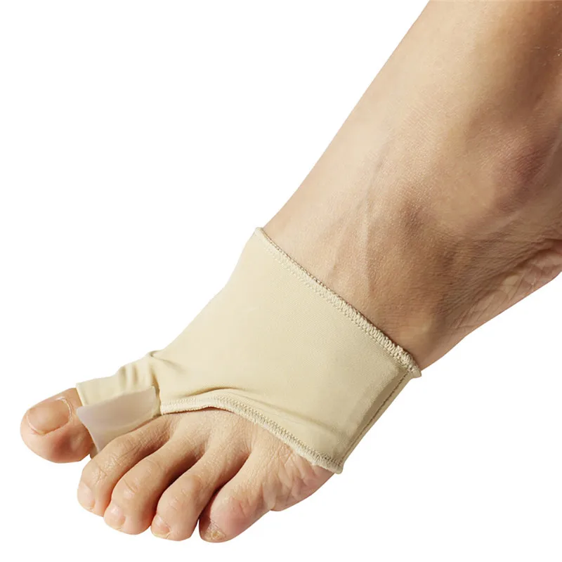 Силиконовая вальгусная Подушечка для пальцев ног Hallux рельеф корректирующая