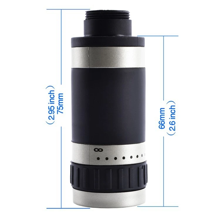 Universal Clips Phone Camera Lentes Kit 8X Zoom Telephoto Lens Telescope Mobile Tripod For HUAWEI P9 P10 PLUS Honor 8 9 mate8 9|telescope mobile|8x