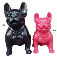 french bulldog living room office decoration company opening gift
