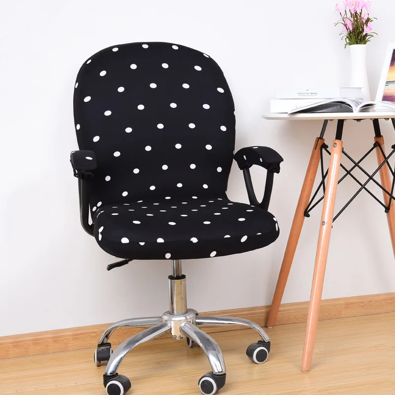 'The Best' Swivel Chair Cover Stretchable Removable Computer Office Washable Rotating Lift 889 | Дом и сад
