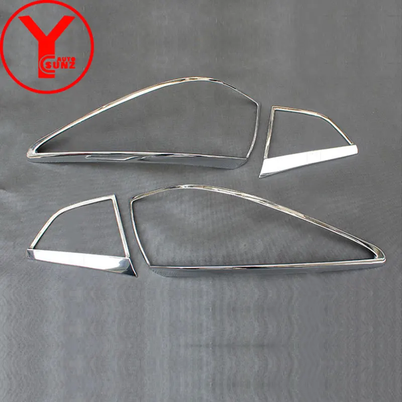 YCSUNZ ABS хромированный задний фонарь Крышка лампы внешние части автомобильные