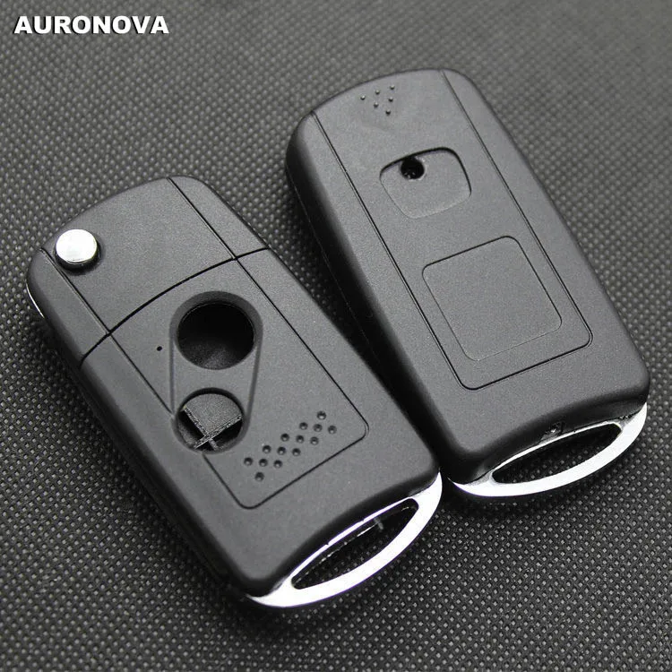 AURONOVA новый обновленный Складной Корпус ключа для HONDA Fit Accord Civic Crv 2 кнопки |