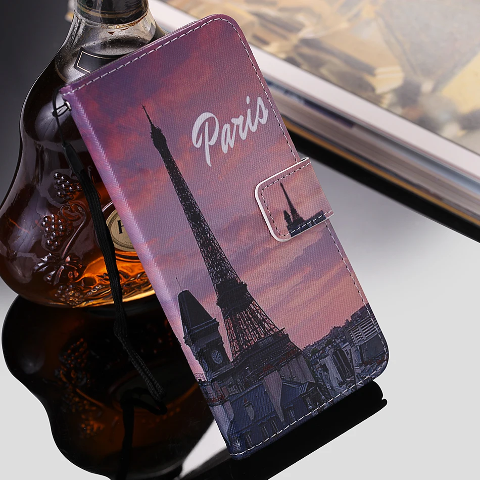 Чехол для OnePlus 6 чехол из искусственной кожи с откидной крышкой кошелек держатель