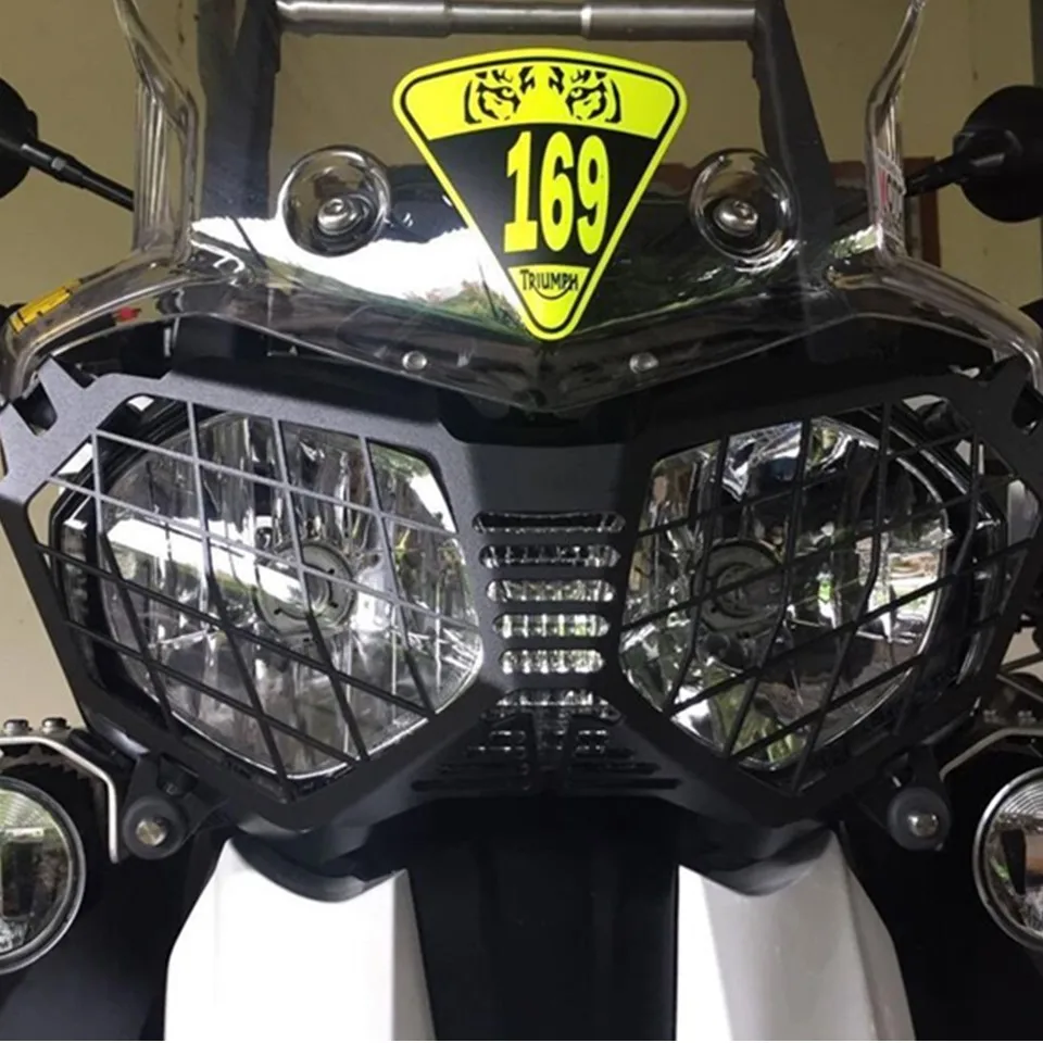 Обувь для езды на мотоцикле Triumph Tiger 800 1200 2013-2017 головной светильник решетка крышка