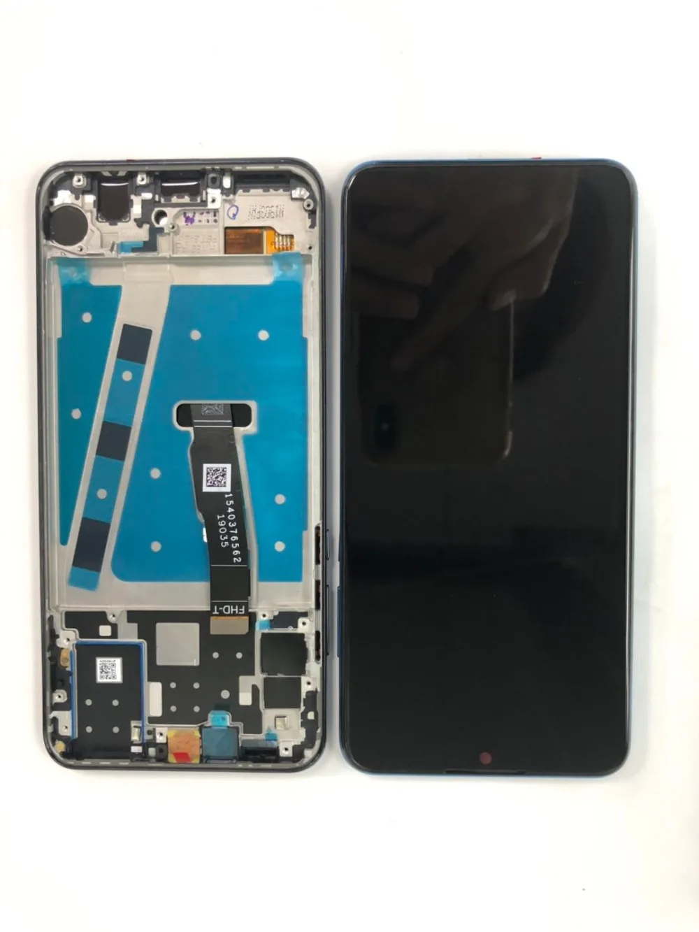 Рамка+ для 6,1" huawei P30 Lite MAR-LX1M MAR-LX2J ЖК-экран+ сенсорная панель дигитайзер для huawei Nova 4E дисплей