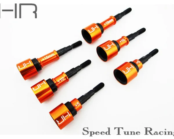 

Widen 5,10,15mm Cv Axle for SWRA288 (6) for Axial Wraith 4WD Rock Racer RTR