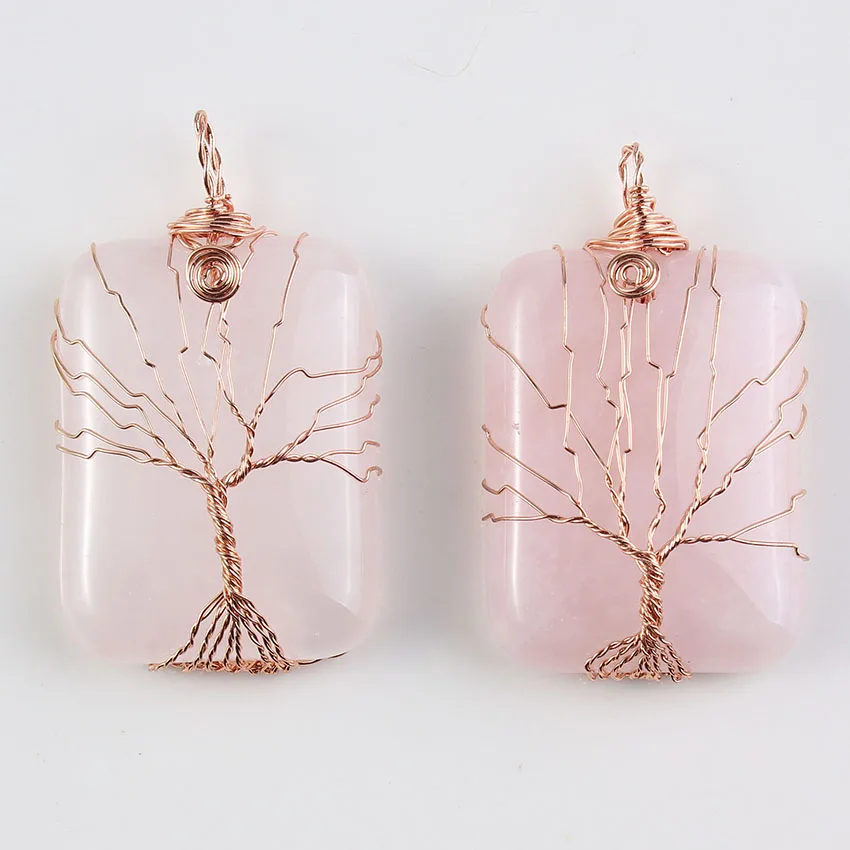 Модные бусины розовое золото цвет естественной искусственной елки проволока